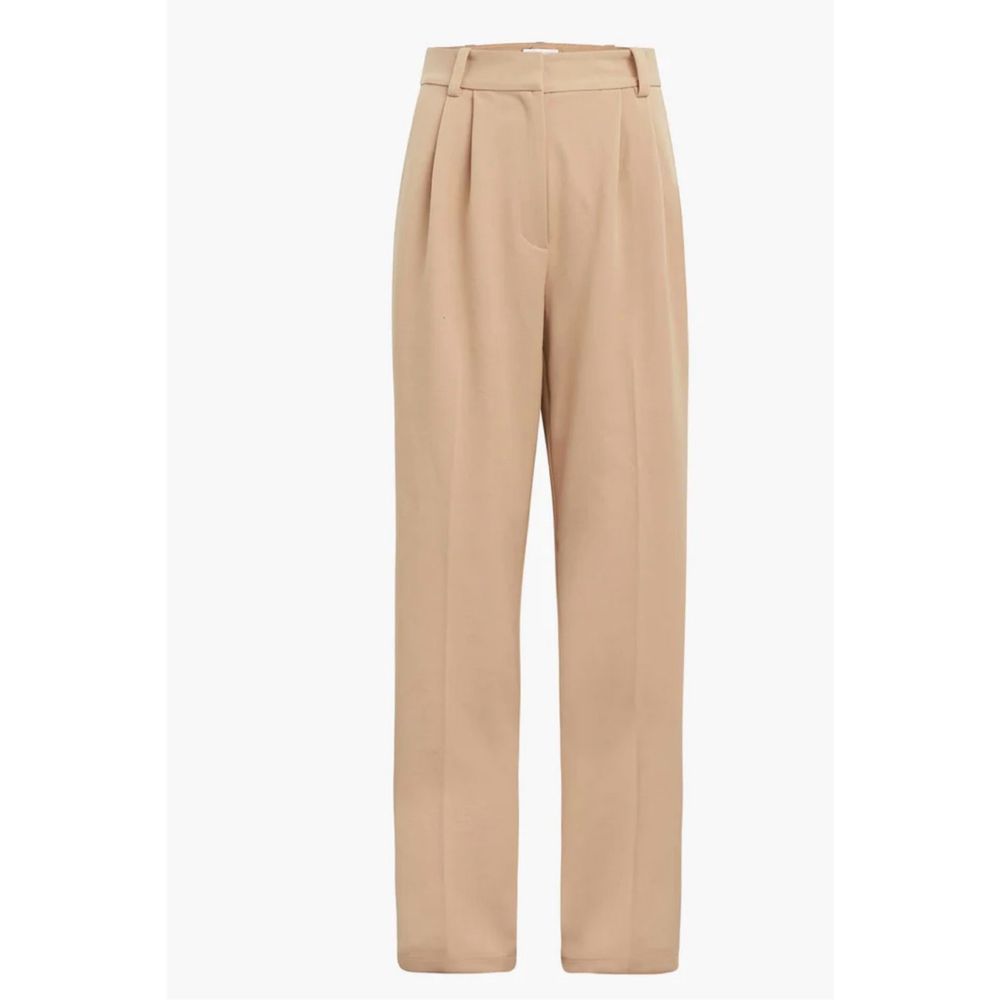 Favorite Daughter Wide Leg Trousers in Beige